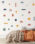 Abstracts Multi Boho - Wall Decal Decals Abstract Shapes
