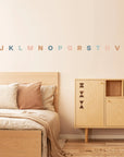 Bold Alphabet Fabric Wall Decal - Multi Decals