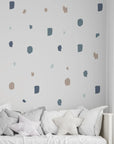 Brush Marks Cool Wall Decal - Decals Abstract Shapes