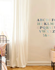 Classic Alphabet Wall Decal - Cool Decals