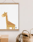 Cute Giraffe Print - Prints Animals