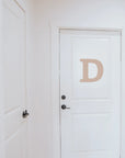 Letter D Monogram Decal - Decals Personalisation