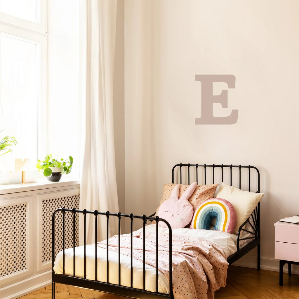 Letter E Monogram Decal - Decals Personalisation