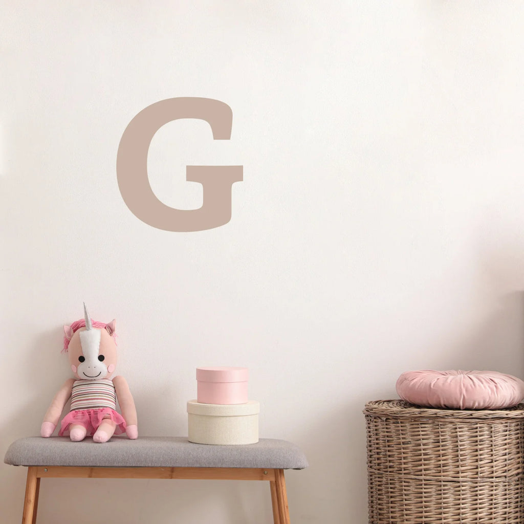 Letter G Monogram Decal - Decals Personalisation