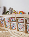Mixed Abstracts Multi - Storage Tub Decals Organisational