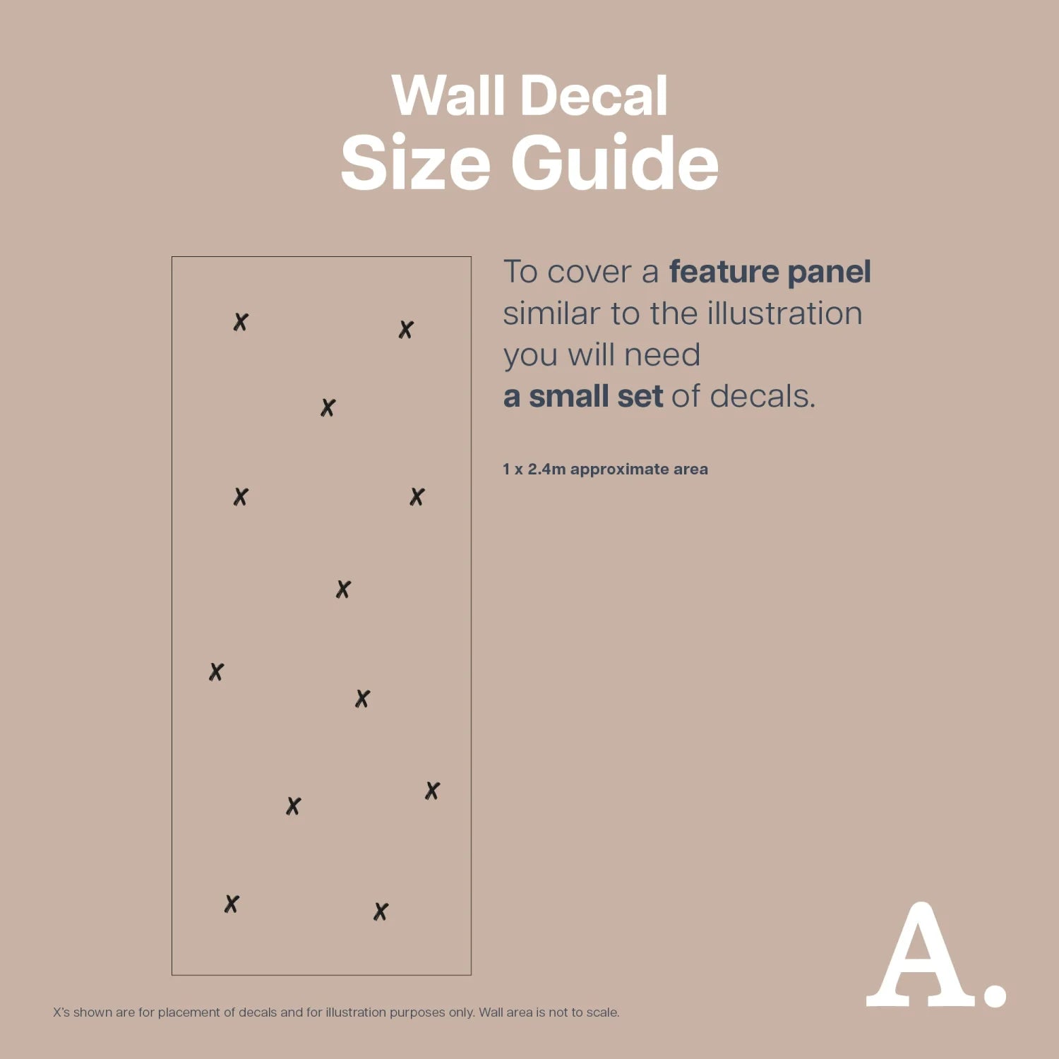 Organic Shapes Neutral Wall Decal - Decals Abstract