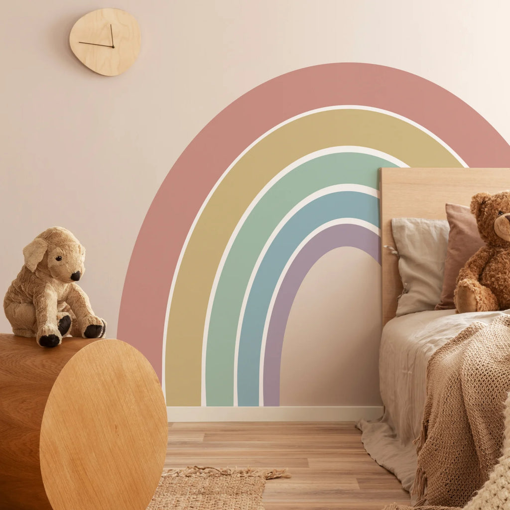 Solid Rainbow Wall Decal - Decals Big Features