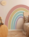 Solid Rainbow Wall Decal - Decals Big Features