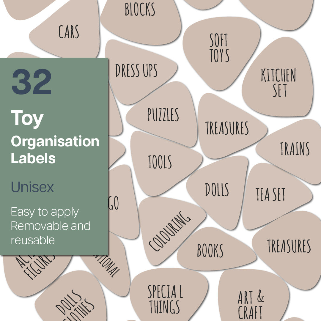 Toy Labels - Unisex Sand Triangles Organisation
